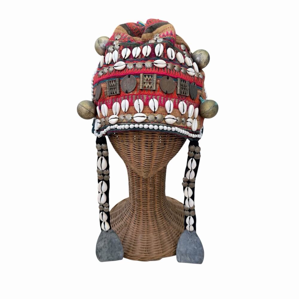 Antique Akha Hill Tribe Headdress 1930’s